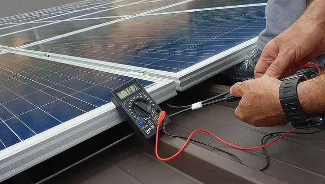 solar panel installation